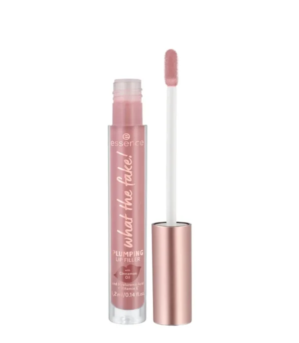 ESSENCE COSMETICS ess. what the fake! PLUMPING LIP FILLER voluminizador labial 02^ Brillo De Labios