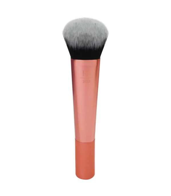 REAL TECHNIQUES Instapop Face Brush - Brocha para base de maquillaje^ Mantas/kit Pinceles