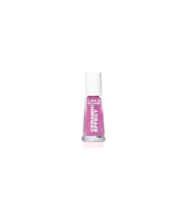 LAYLA COSMETICS LAYLA NAIL POLISH CERAMIC EFFECT SOUR CHERRY^ Polvos Fijadores/matificantes