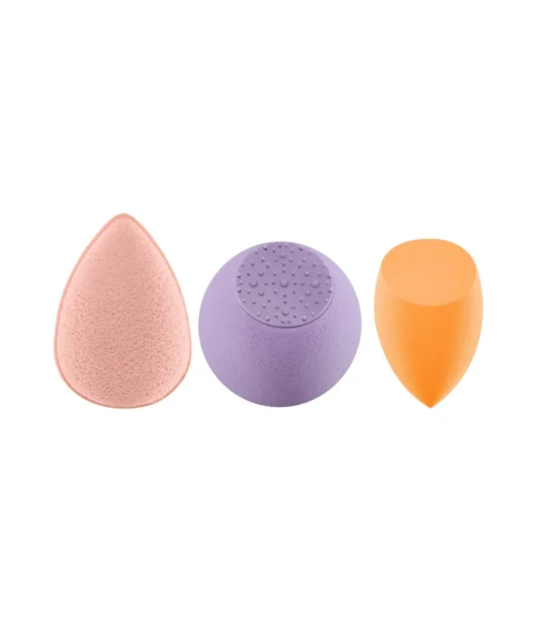 REAL TECHNIQUES Pro-Glow Radiant Complexion: Kit esponjas SPONGE+ acabado natural^ Esponjas Y Aplicadores